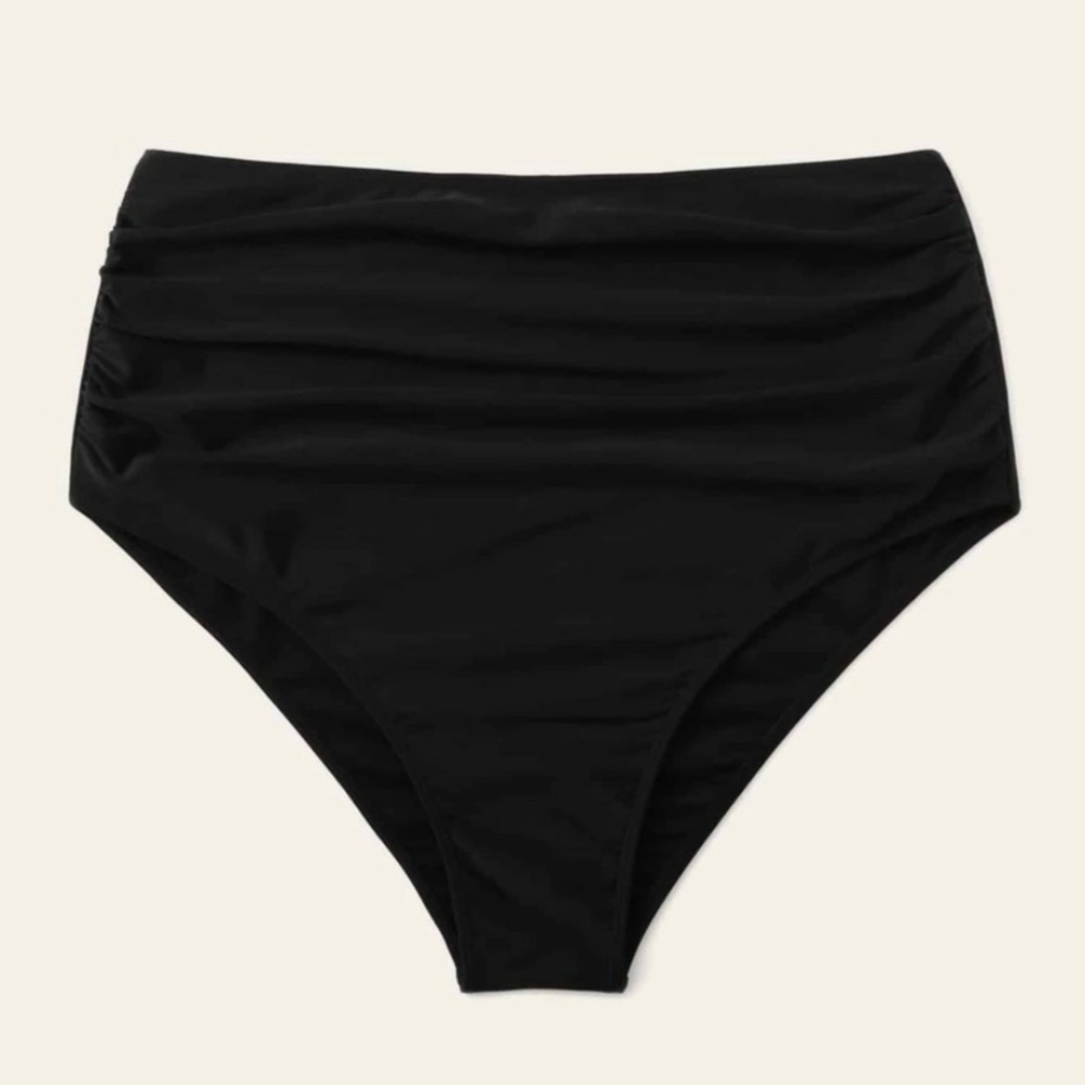 Plus Size High Waisted Bathing Suit Bottoms
